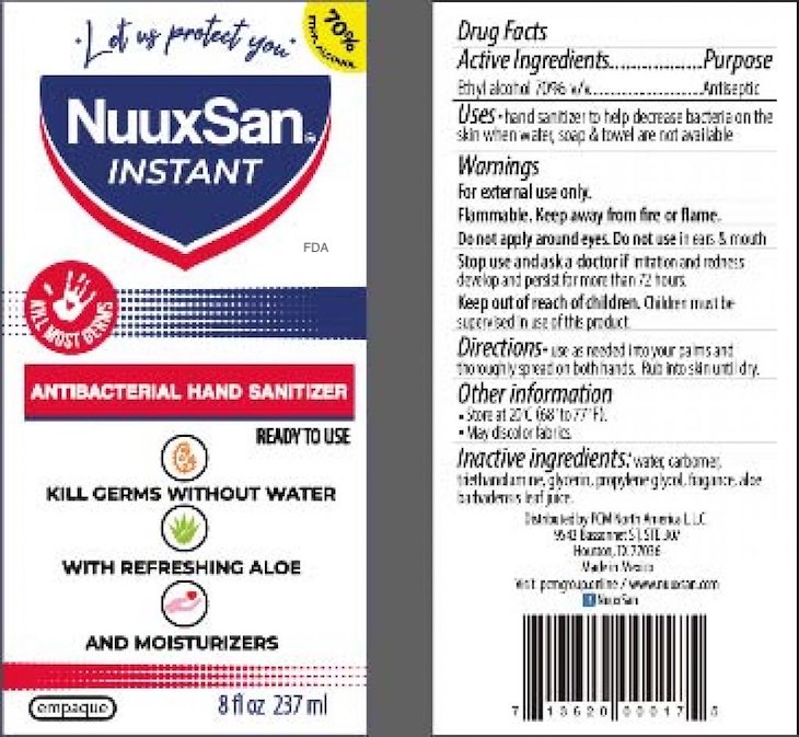 Nuuxsan Hand Sanitizer, Others Recalled For Wood Alcohol Content