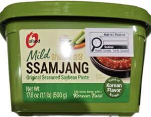 Ofood Ssamjang Original Soybean Paste Recalled For Peanuts