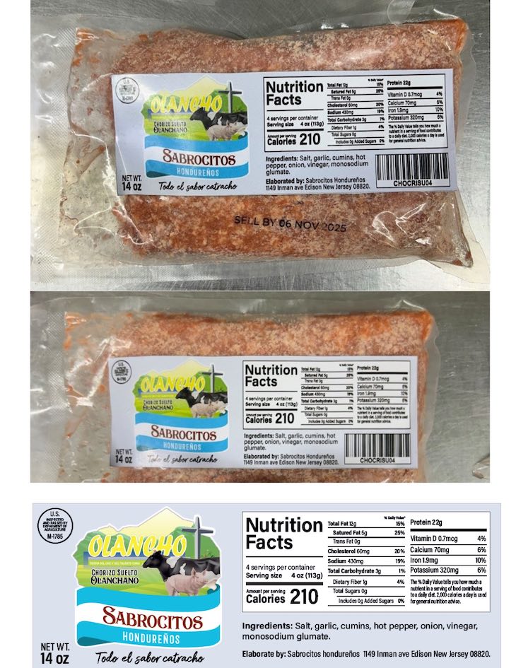Olancho Meat Products Recalled For Lack of Inspection