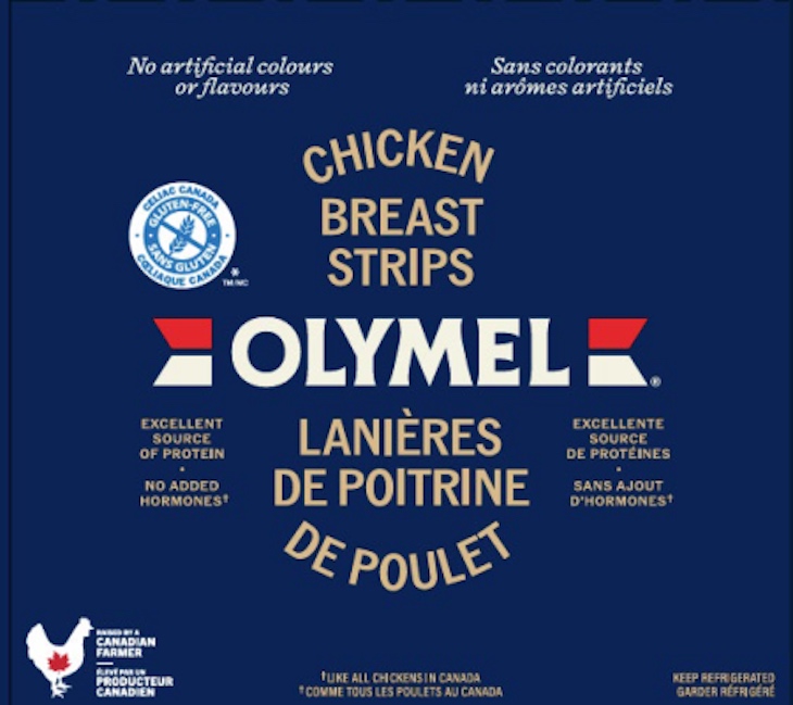 Olymel Chicken Breast Strips Recalled in Canada For Listeria