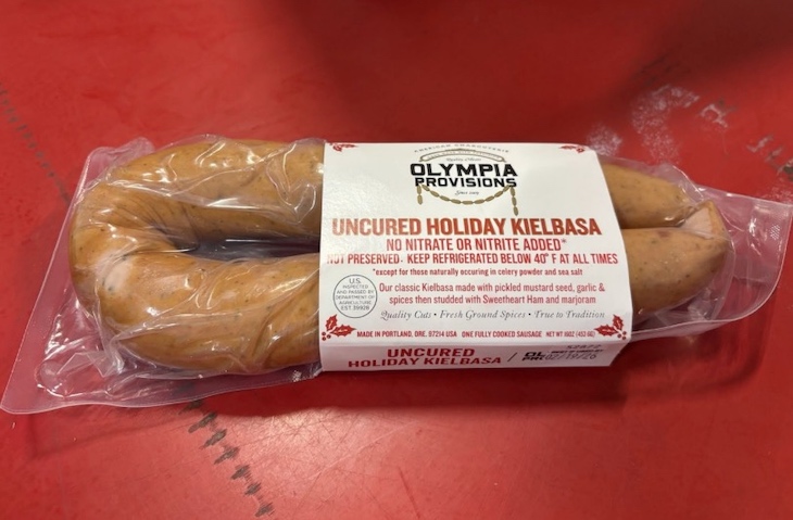 Olympia Provisions Holiday Kielbasa Recalled For Metal