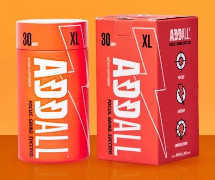 Orange Flavored Addall SR Shot and Capsules Contain DMAA