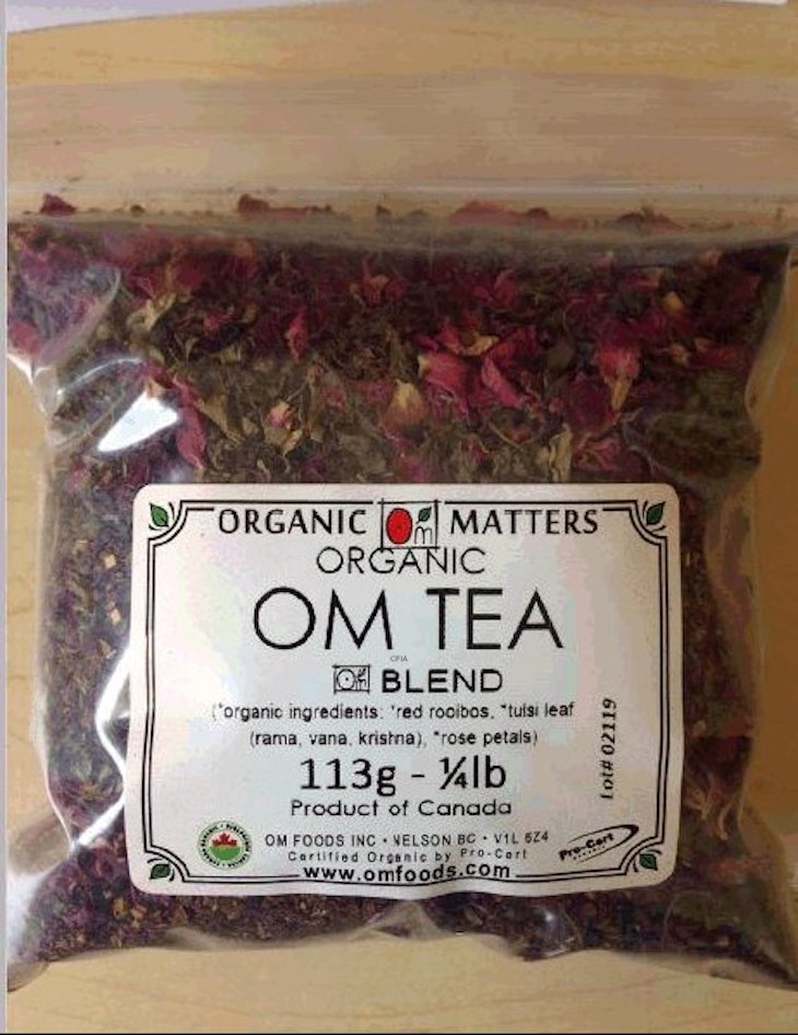 Organic Matters OM Tea Salmonella Recall