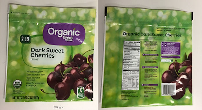 Organic Sweet Cherries Walmart Listeria Recall