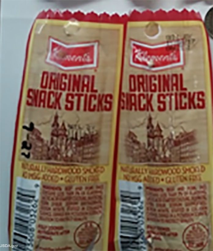 Original Snack Sticks Recall