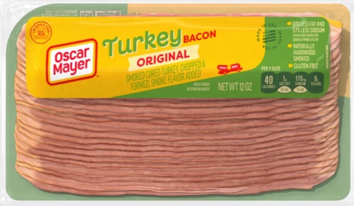 Oscar Mayer Turkey Bacon Recalled For Possible Listeria