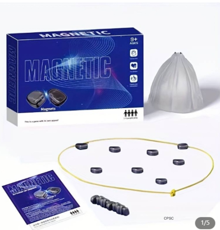 Outad Good Life Magnetic Chess Games Recalled For Hazard