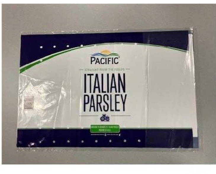Pacific Italian Parsley Recalled For Possible Salmonella 