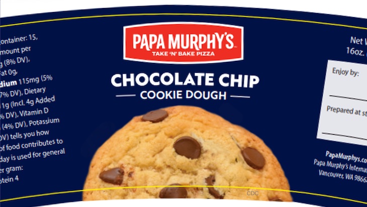 Papa Murphy's Cookie Dough Sickens Six in Washington State