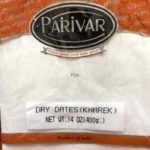Parivar Dry Dates Recalled For High Sulfite Content