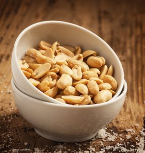 Peanuts in Bowl