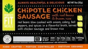 Perfect Fit Chipotle Chicken Sausage Recall