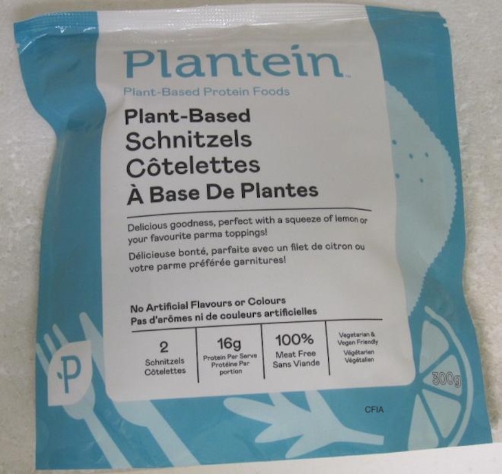 Plantain Plant Based Schnitzels Recalled For Undeclared Milk