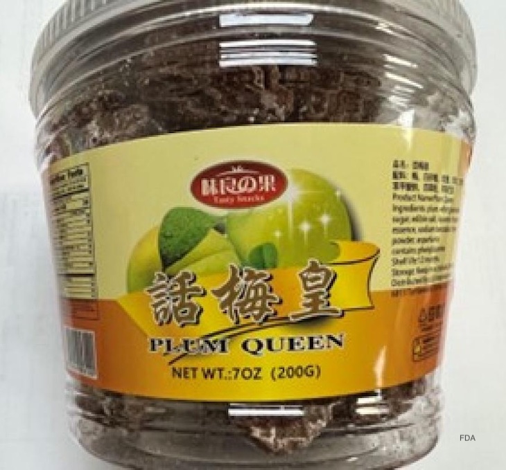 Plum Queen Dried Plums Recalled For Undeclared Sulfites