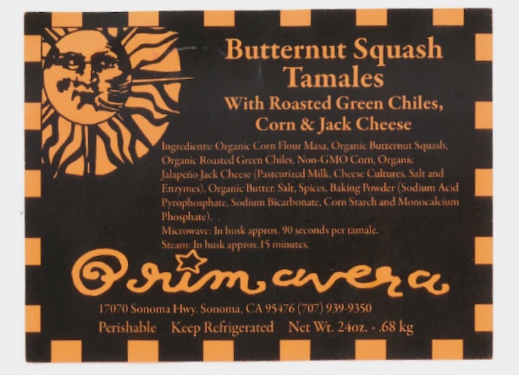 Primavera Nueva Tamales Recalled For Listeria Monocytogenes