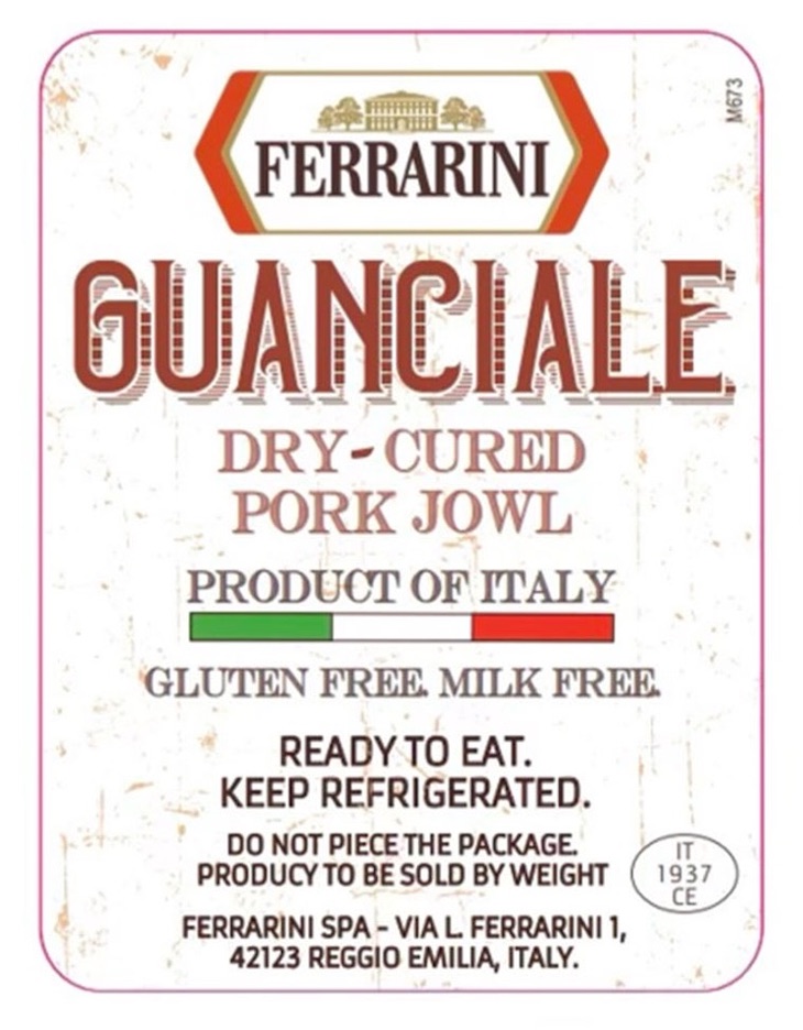 Prime Line Guanciale Recalled For Possible Listeria