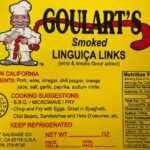 Public Health Alert For Goulart's Smoked Linguica For Milk