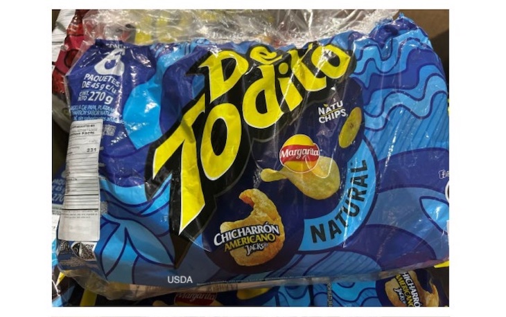 Public Health Alert For Imported De Todito Pork Cracklings