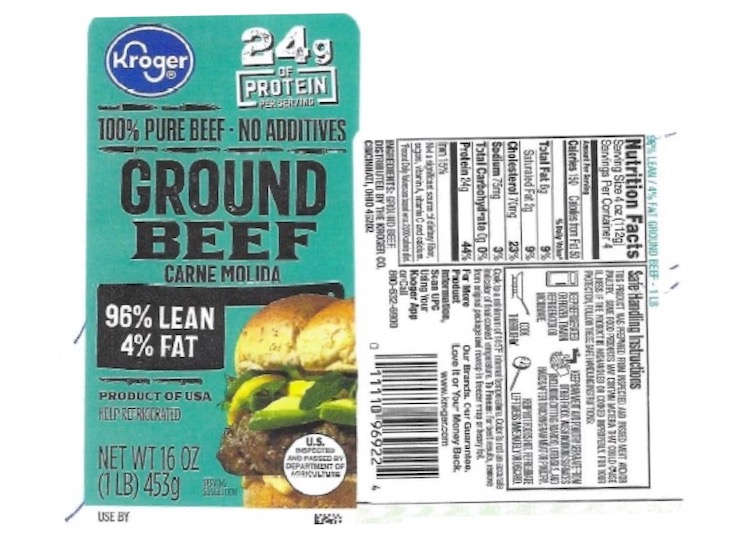 Public Health Alert For Kroger Ground Beef For E. coli O26