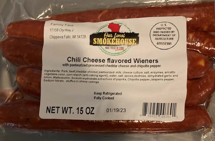 Public Health Alert: Our Local Smokehouse Chili Cheese Wieners
