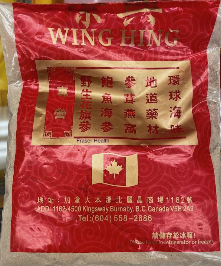 Public Warned About Wing Hing Sand Ginger Powder in Canada