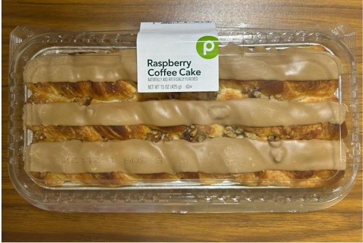 Publix Maple Walnut Coffee Cake Recalled For Walnuts