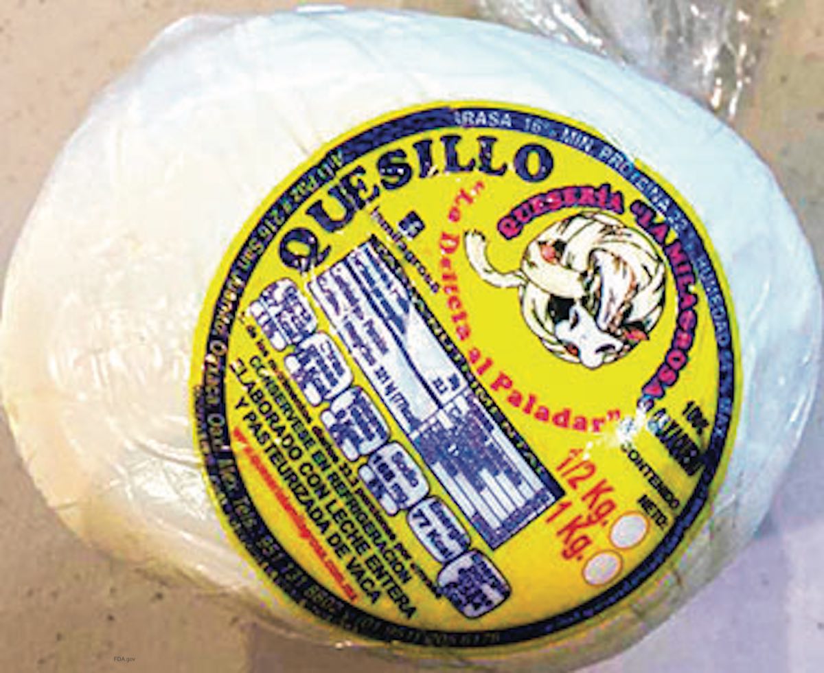 Quesillo Queseria Cheese Salmonella Recall