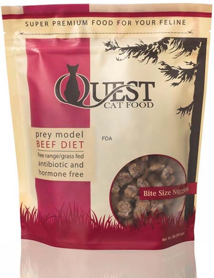 Quest Beef Cat Food Recalled For Possible Salmonella
