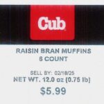 Raisin Bran Muffins Sold in MN Recalled For Undeclared Walnut