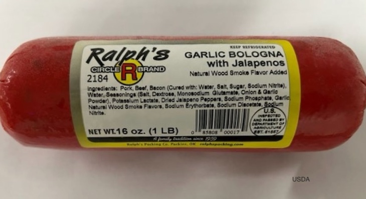 Ralph's Circle R Brand Bologna Recalled For Undeclared Milk