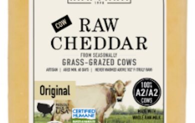 E. coli Outbreak Prompts Raw Farm Raw Cheddar Cheese Recall