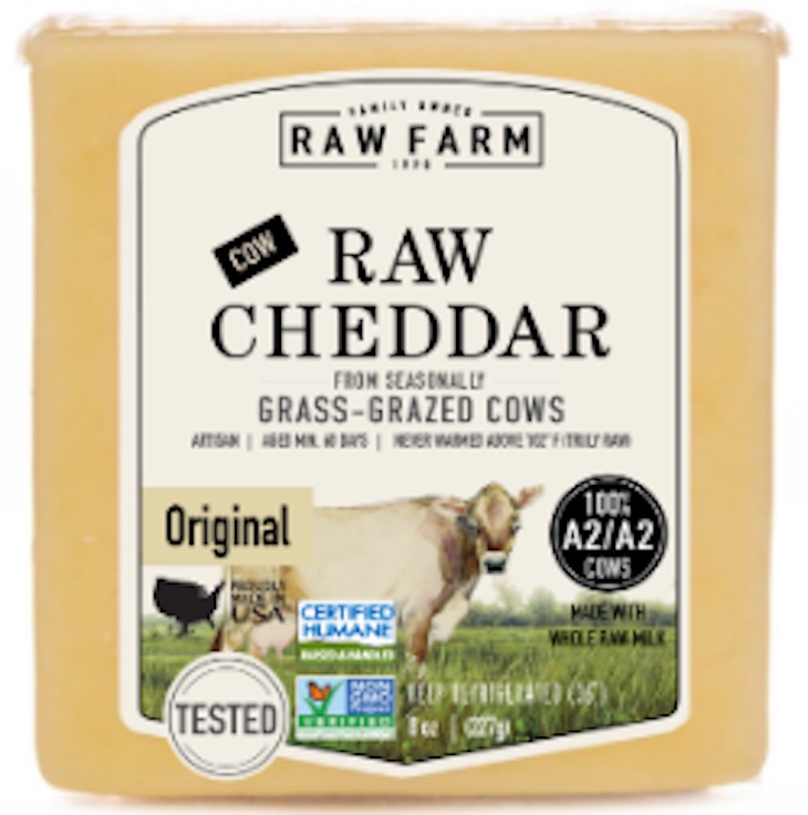 FDA On Raw Farm Raw Cheddar Cheese E. coli Outbreak