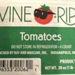Ray & Mascari Recalls 4 Count Tomatoes For Possible Salmonella