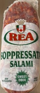 Rea Soppressata Salami Recalled in Canada For Salmonella