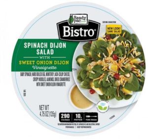 Ready Pack Bistro Bowl Spinach Dijon Salad Recalled For Allergens