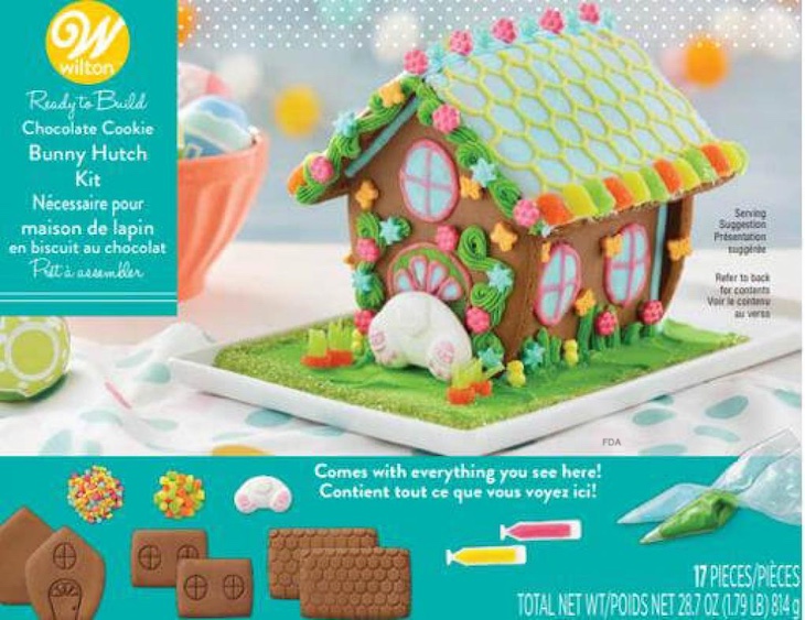 Ready to Build Chocolate Cookie Bunny Hutch Kit Recalled For Allergen