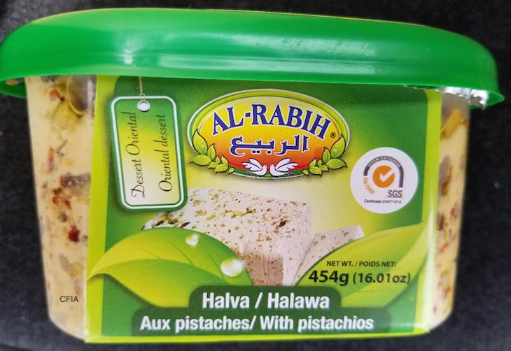 Recall of Al-Rabih Halva For Salmonella in Canada Updated Again