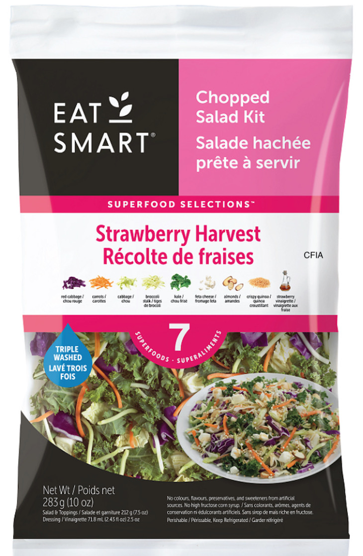 Recall of Eat Smart Chopped Salad Kits Updated With More Products