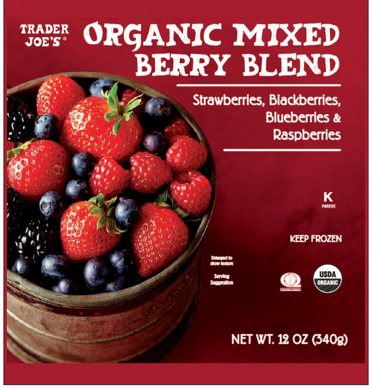Recall of Great Value and Trader Joe's Frozen Berries Expanded