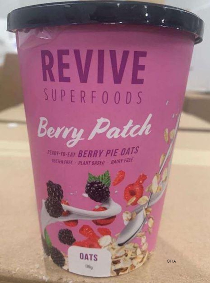 Revive Superfoods Smoothies and Oats Recalled For Possible Norovirus