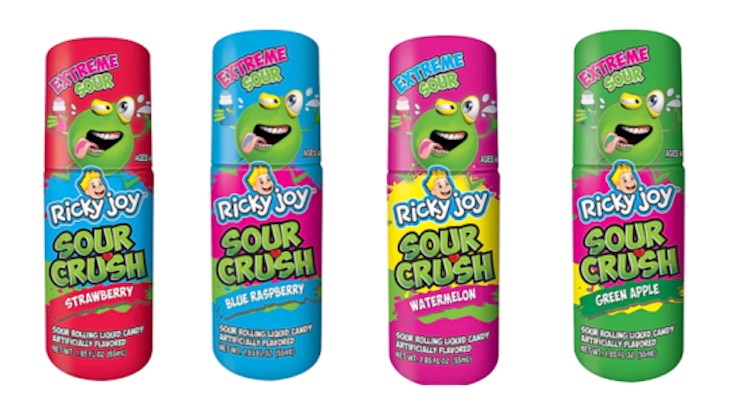 Ricky Joy Sour Crush Candy Bottles Recalled For Choking Hazard