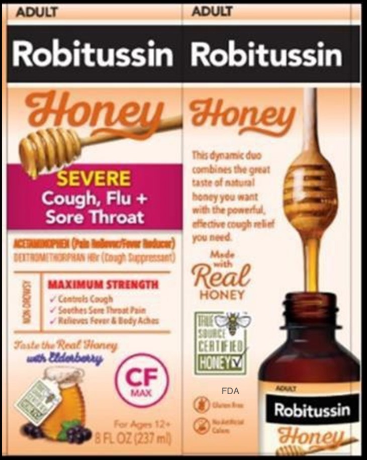 Robitussin Honey CF Max Day Adult Recalled For Contamination