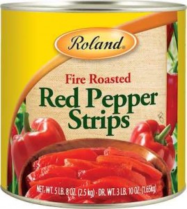Roland Red Pepper Strips Recall