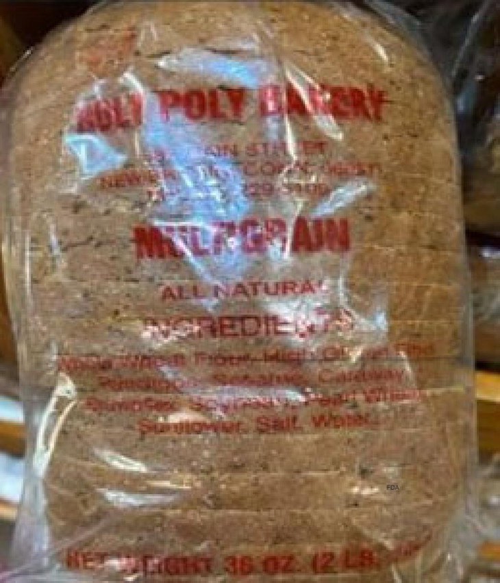 Roly Poly Multigrain Bread Recalled For Undeclared Eggs