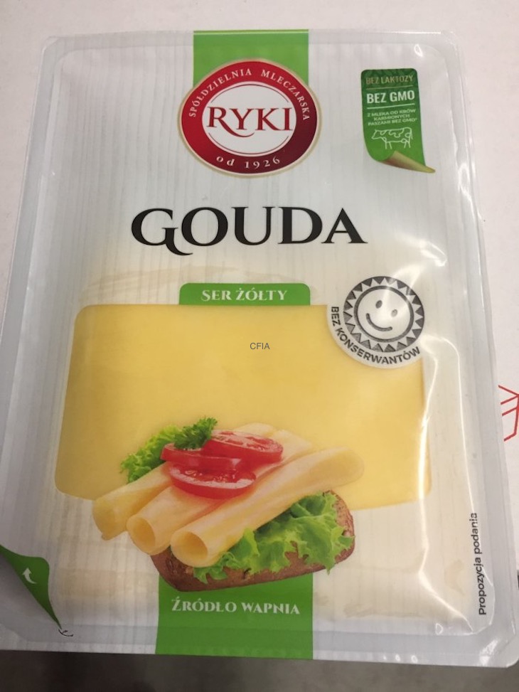 Ryki Gouda Cheese Slices Recalled For Possible Listeria
