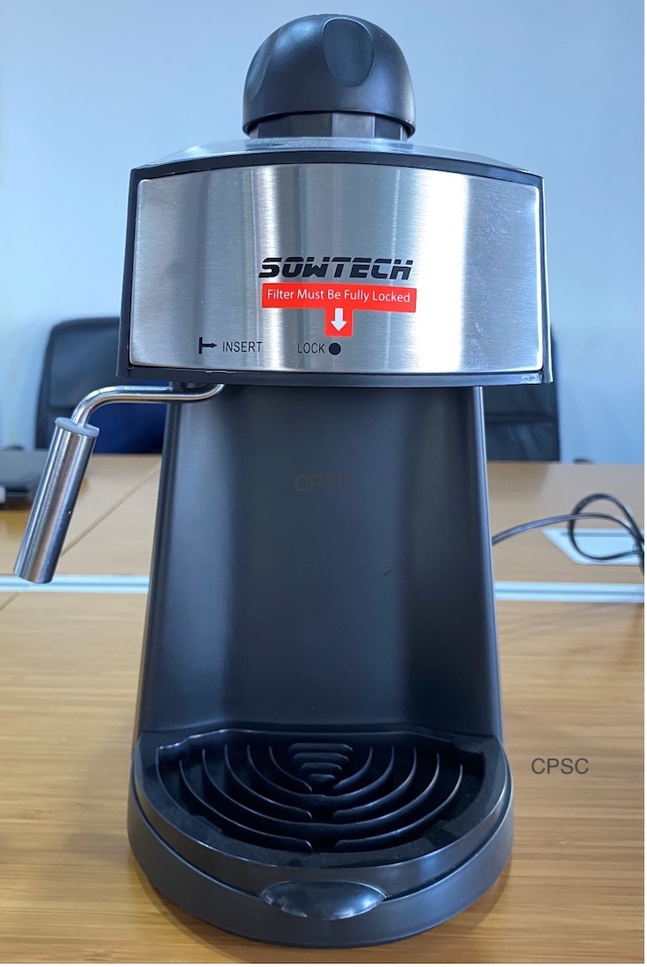 SOWTECH Espresso Machines Recalled For Possible Burn Hazard