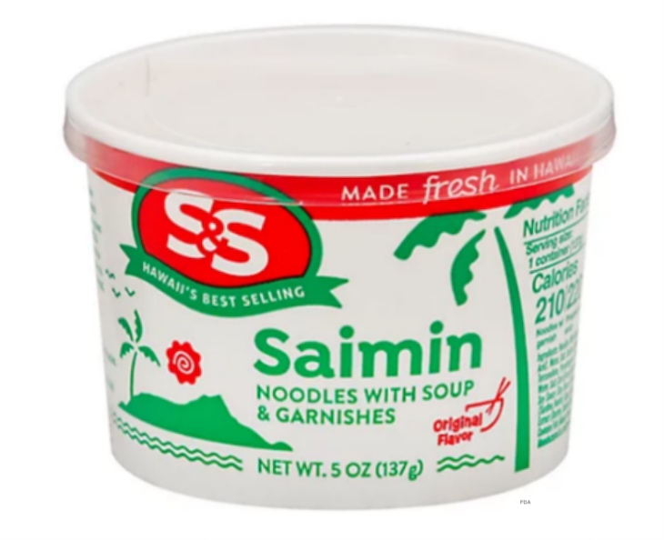 S&S Frozen Cup Saimin Recalled For Undeclared Egg
