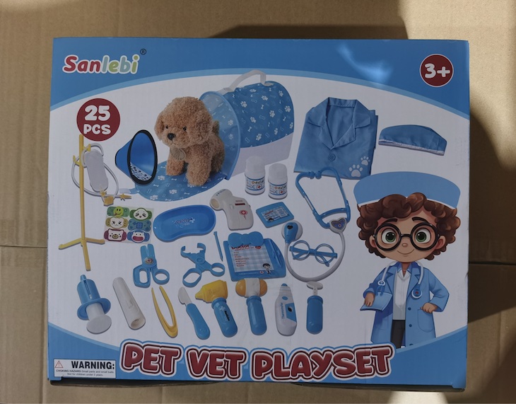 Sanlebi Pet Vet Playsets Recalled For Battery Ingestion Risk