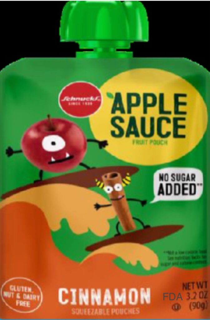 Schnucks Applesauce Pouch Recalled For High Levels of Lead