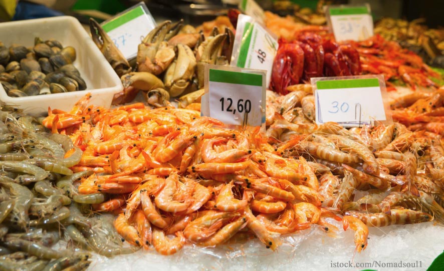 Seafood Shrimp Labeling
